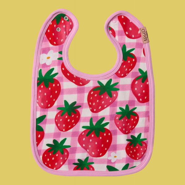 Kip & Co Strawberry Jam Bib