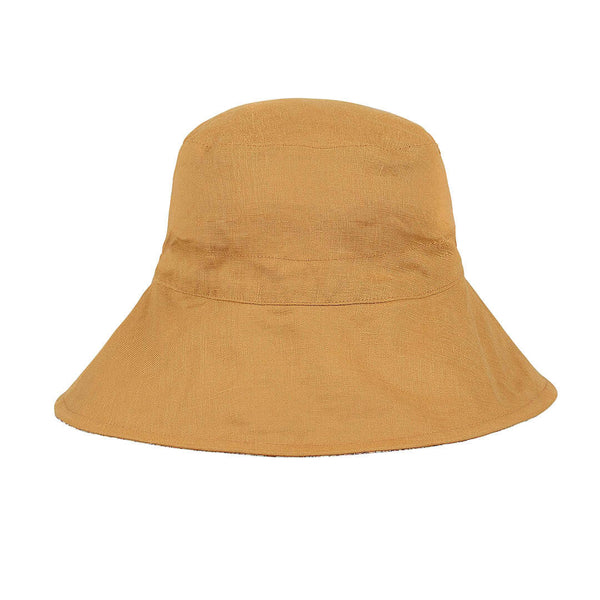 Bedhead Vacationer Reversible Adult Sun Hat - Meredith / Maize