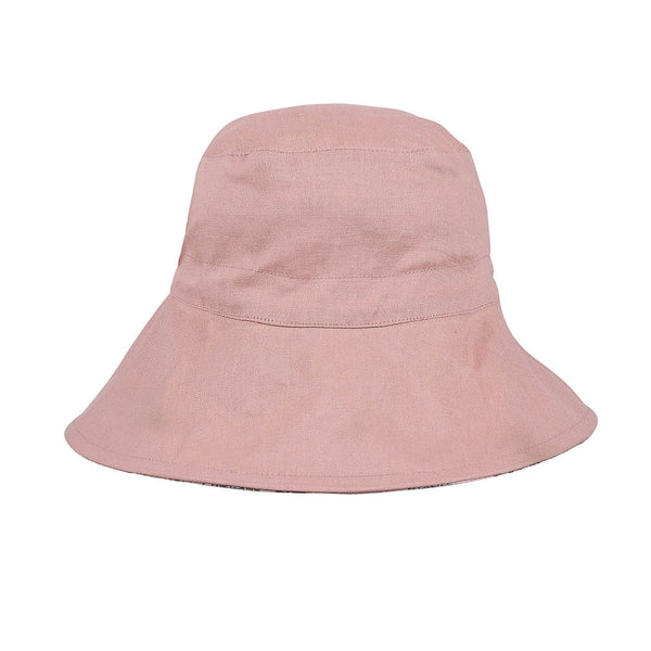 Bedhead Vacationer Reversible Adult Sun Hat - Paris / Rosa