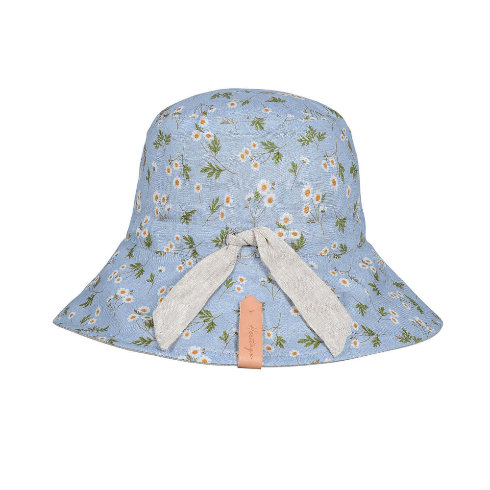 Bedhead Vacationer Reversible Adult Sun Hat - Daisy
