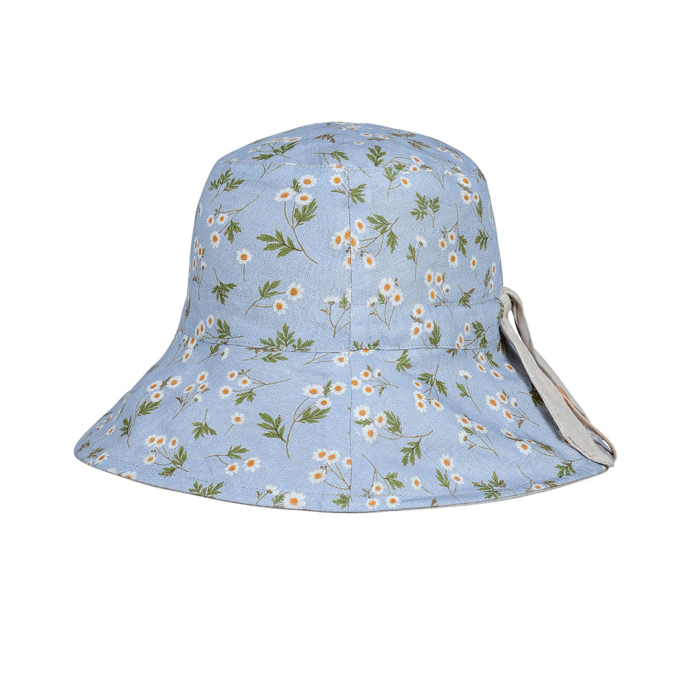Bedhead Vacationer Reversible Adult Sun Hat - Daisy