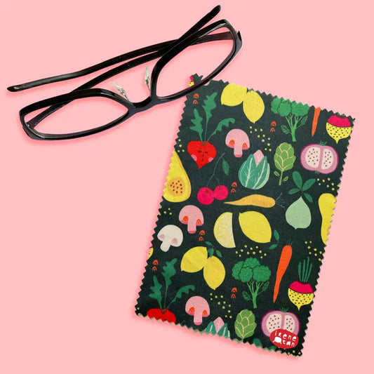 Missy Minzy Veggies Microfibre Cloth