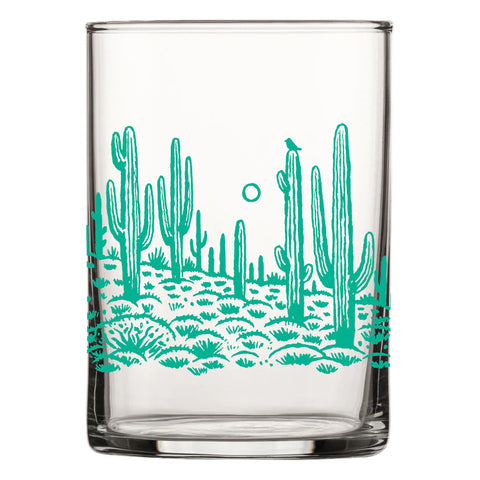 Moore Collection Saguaros Cactus Glass Mug