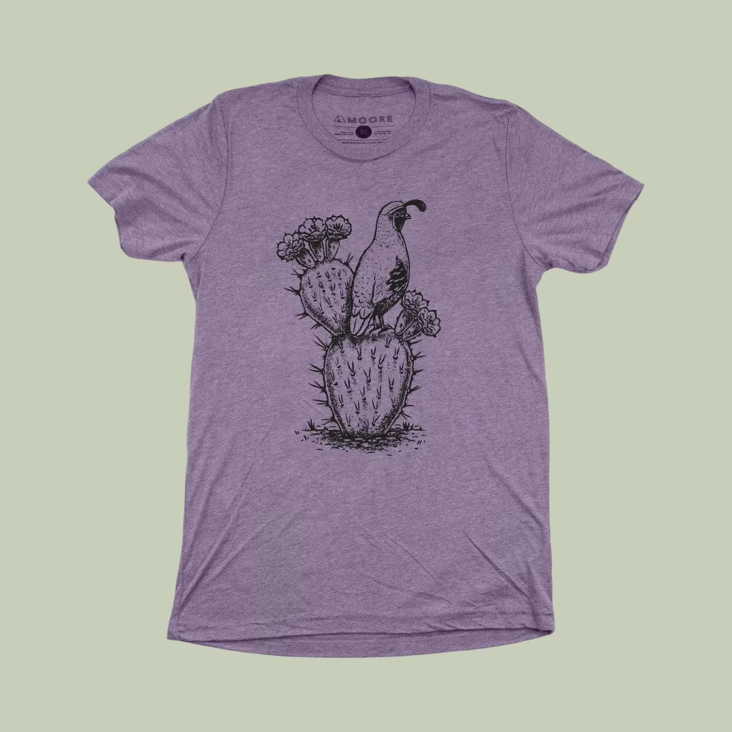 Moore Collection Cactus Quail Tee