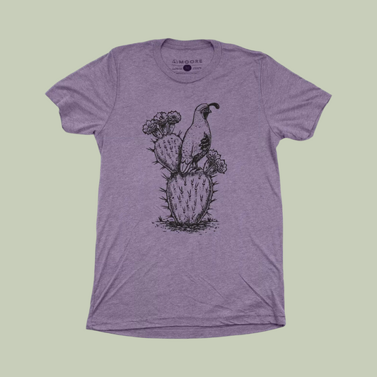 Moore Collection Cactus Quail Tee