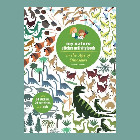 Cover of My Nature Sticker Activity Book: In the Age of Dinosaurs