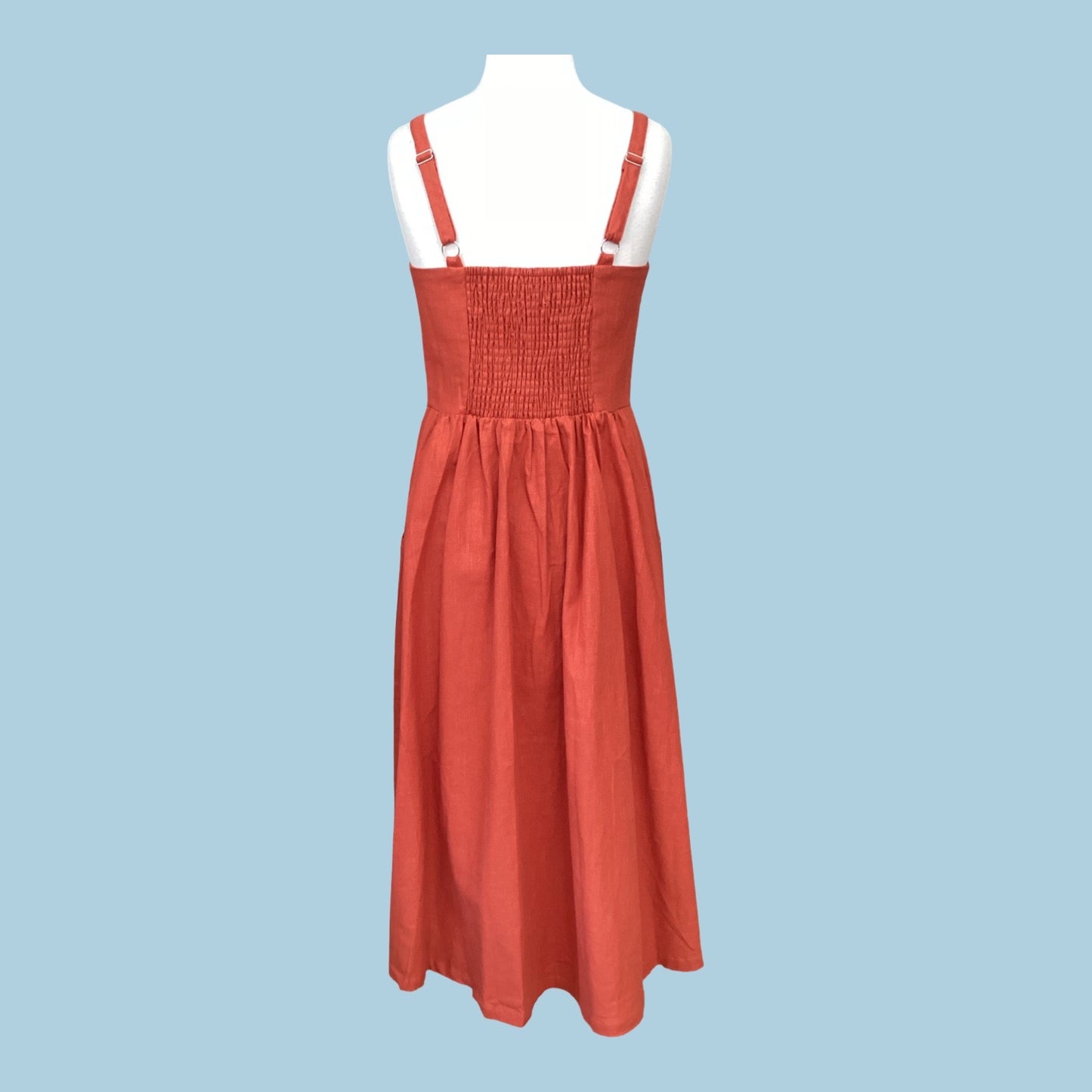 Origami Doll Penelope Dress - Orange