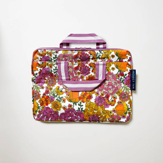 Project Ten Hydrangea Laptop Case