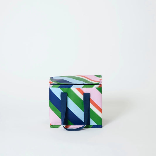 Project Ten Rugby Stripe Mini Insulated Tote