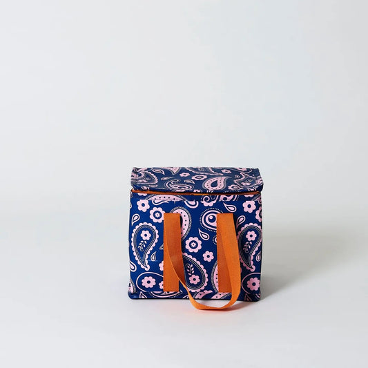 IMPERFECT: Project Ten Paisley Mini Insulated Tote (Seam)