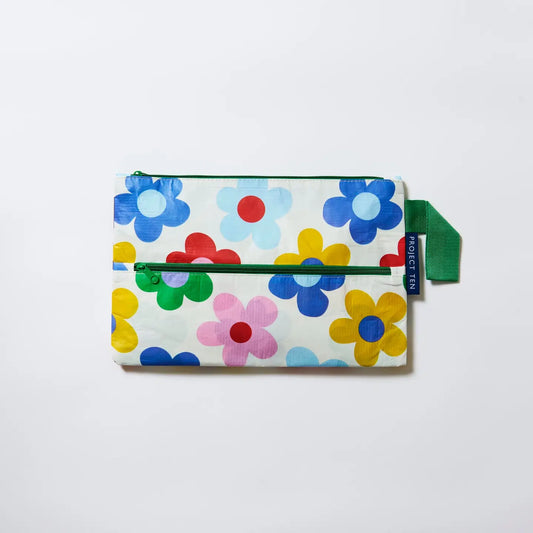 Project Ten Sunny Floral Pencil Case