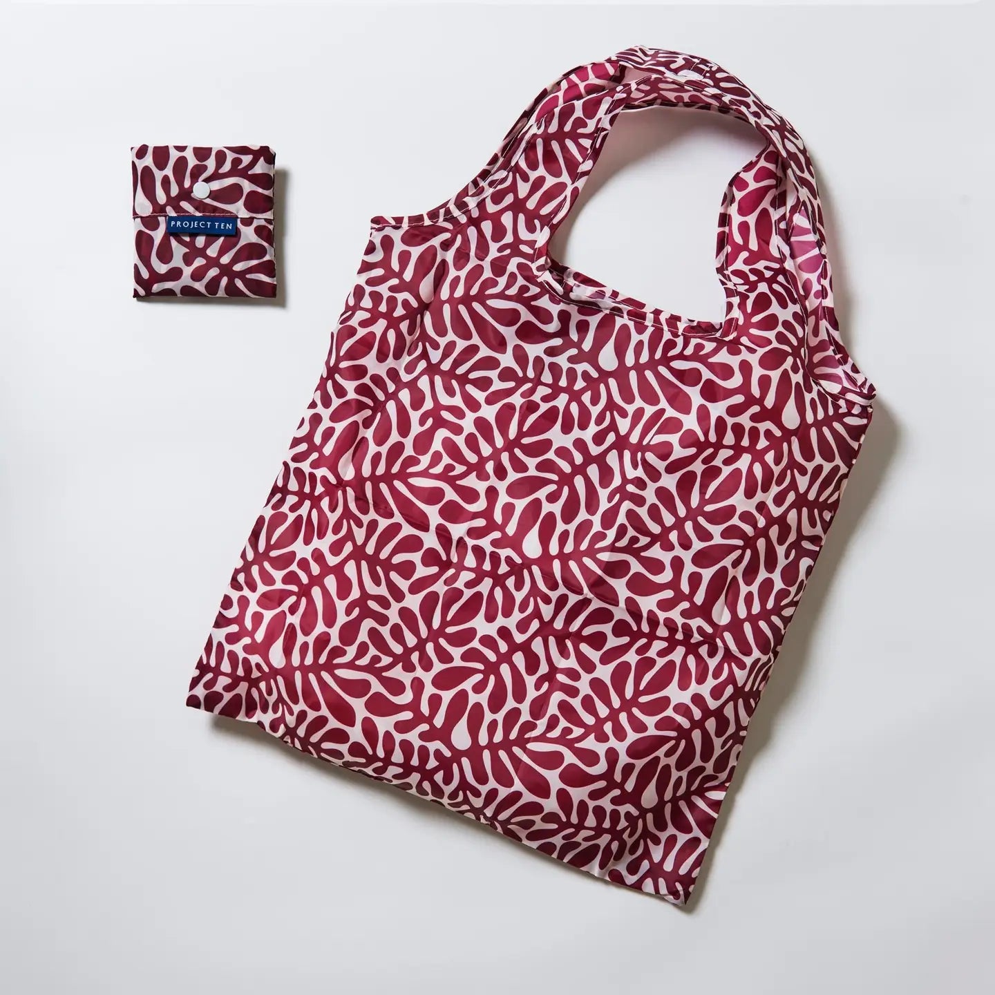 Project Ten Coral Pocket Shopper