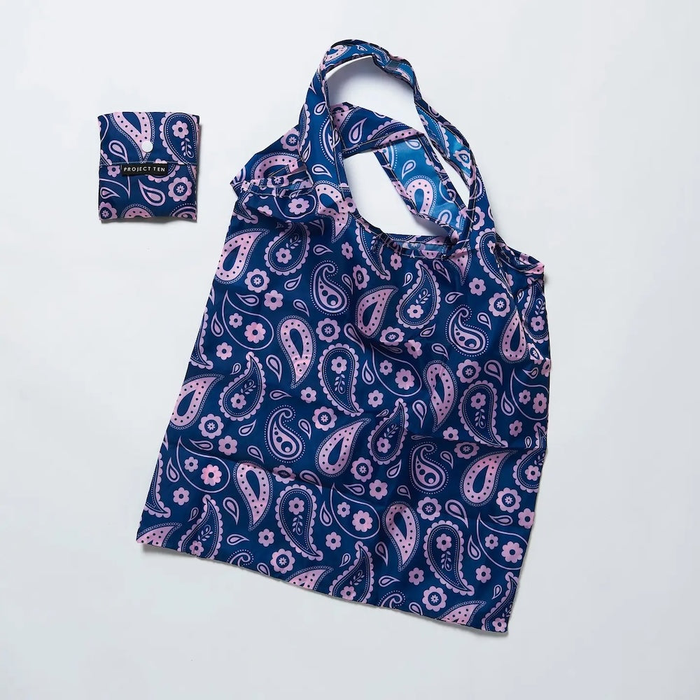 Project Ten Paisley Pocket Shopper