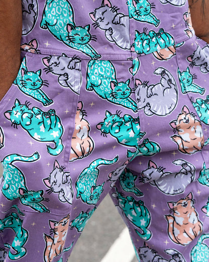 Rebel Romance Purrfect Cats Dungarees