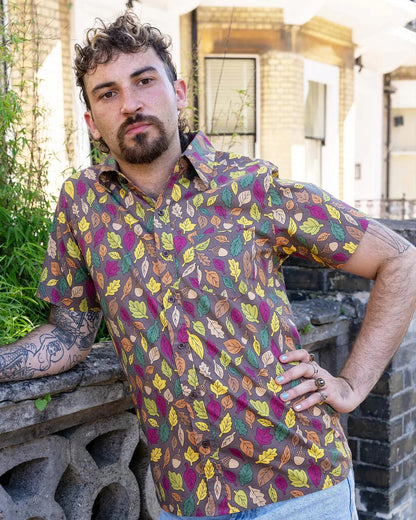 Run and Fly Autumn Leaves Shirt