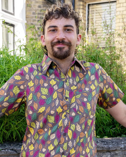 Run and Fly Autumn Leaves Shirt