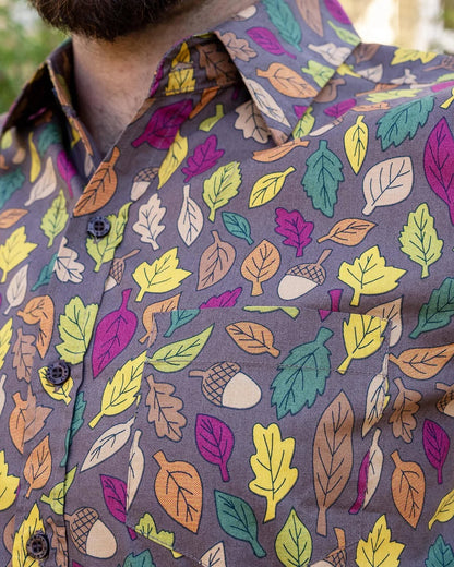 Run and Fly Autumn Leaves Shirt