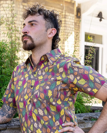 Run and Fly Autumn Leaves Shirt