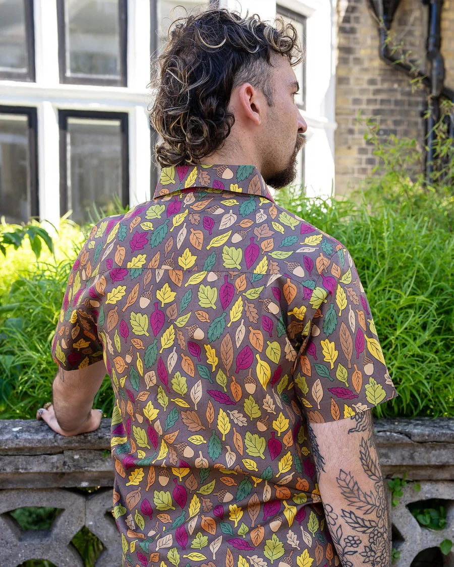 Run and Fly Autumn Leaves Shirt