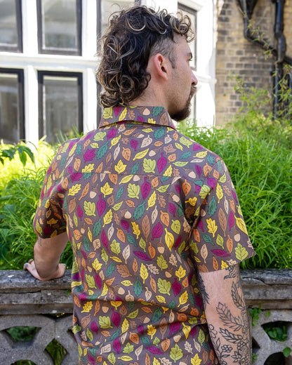 Run and Fly Autumn Leaves Shirt