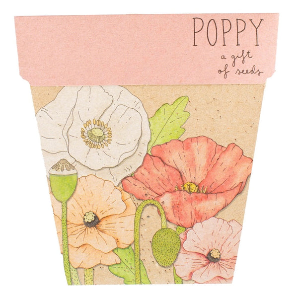 Sow 'n' Sow A Gift of Seeds - Poppy