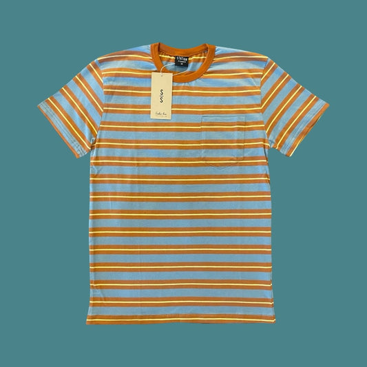 IMPERFECT: Station Stripes Seabird Stripe Tee - XXL