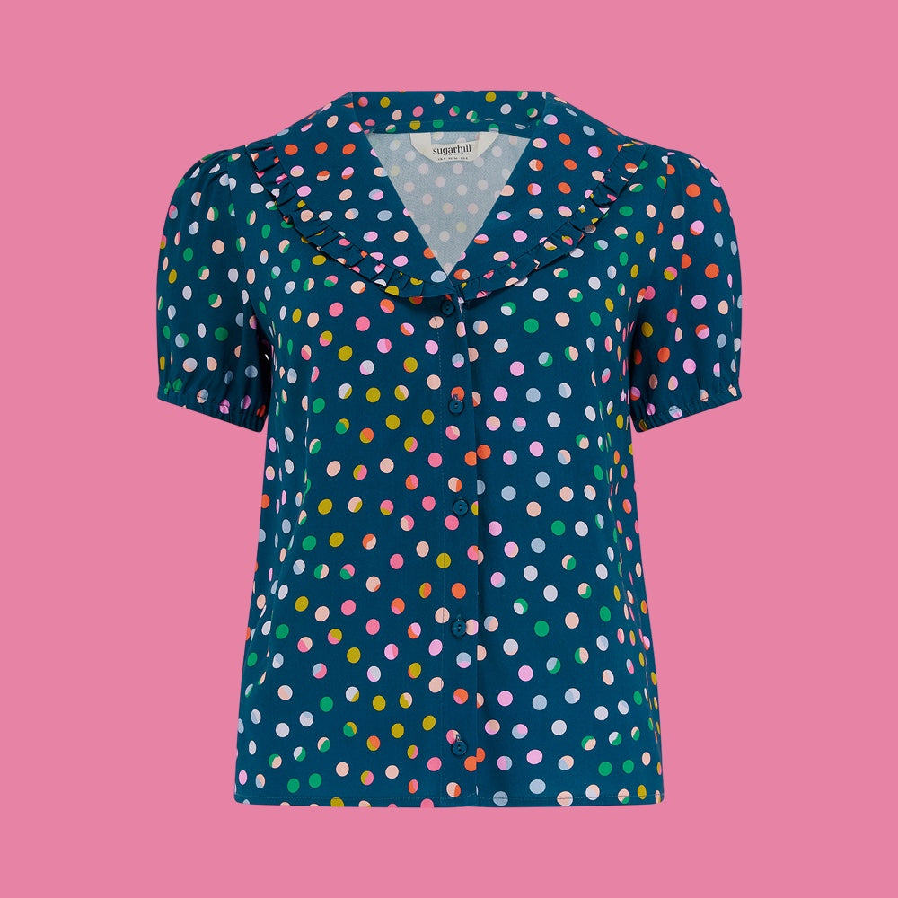 Sugarhill Brighton Elaine Frill Blouse