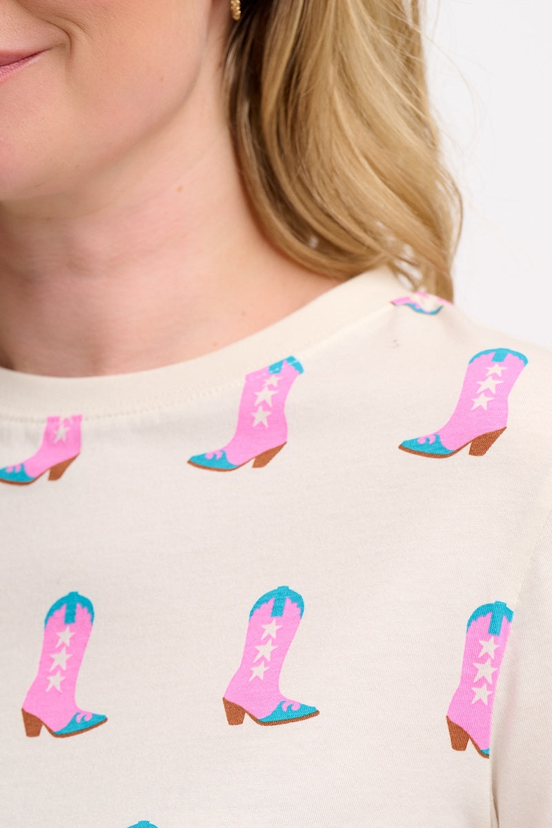Sugarhill Brighton Maggie Tee - Cowboy Boots