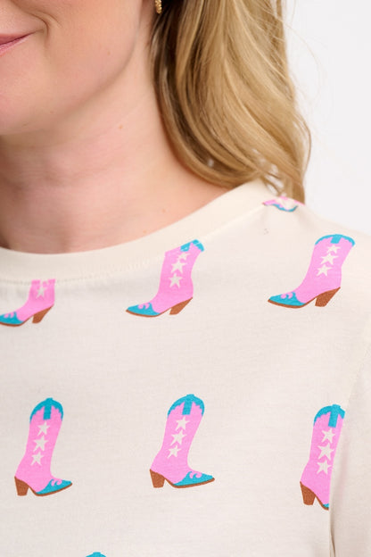Sugarhill Brighton Maggie Tee - Cowboy Boots