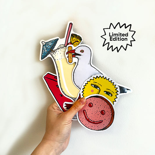 Billie Justice Thomson Summer Fun Magnet Set
