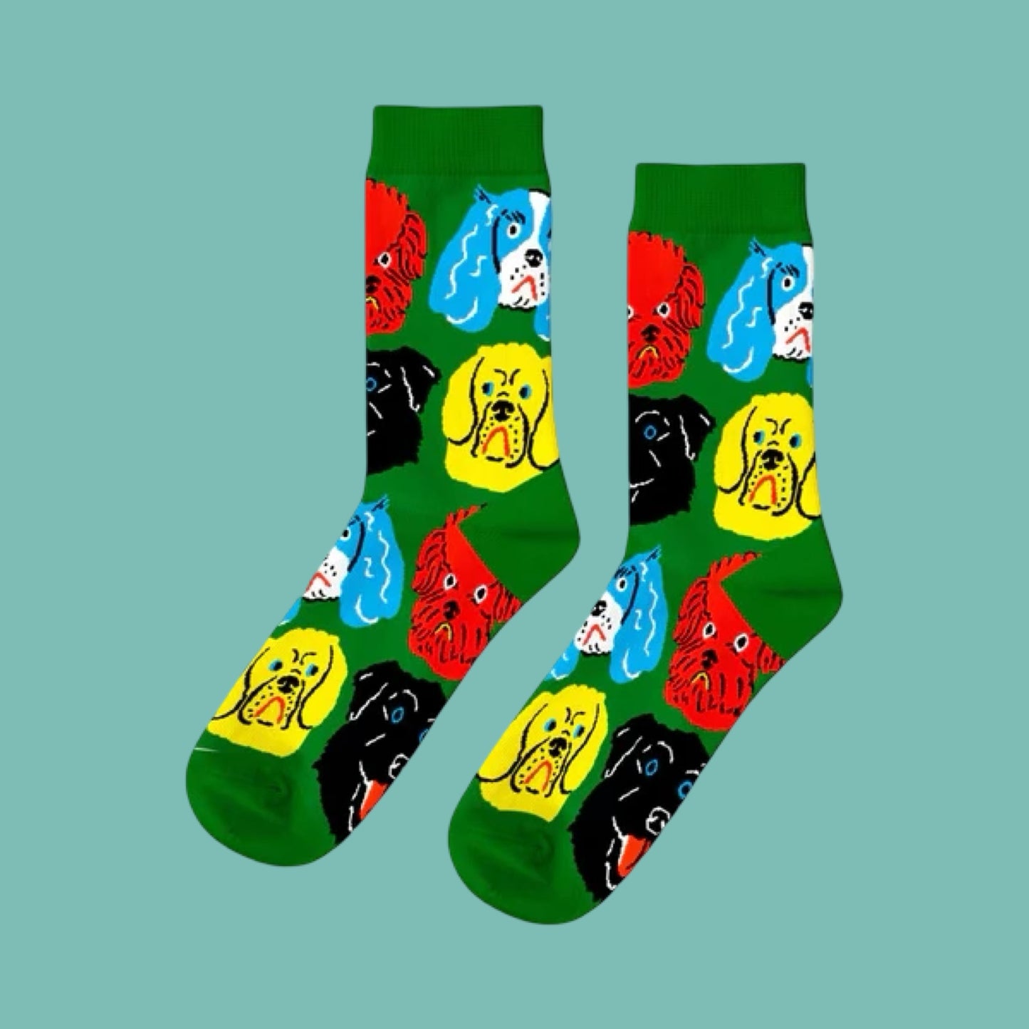 Yellow Owl Workshop Kristina Micotti Dogs Socks - Large