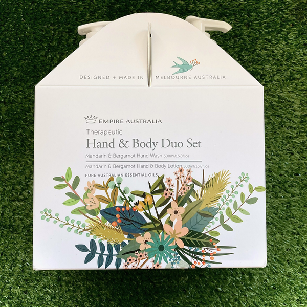 Empire Therapeutic Mandarin and Bergamot Hand Care Duo