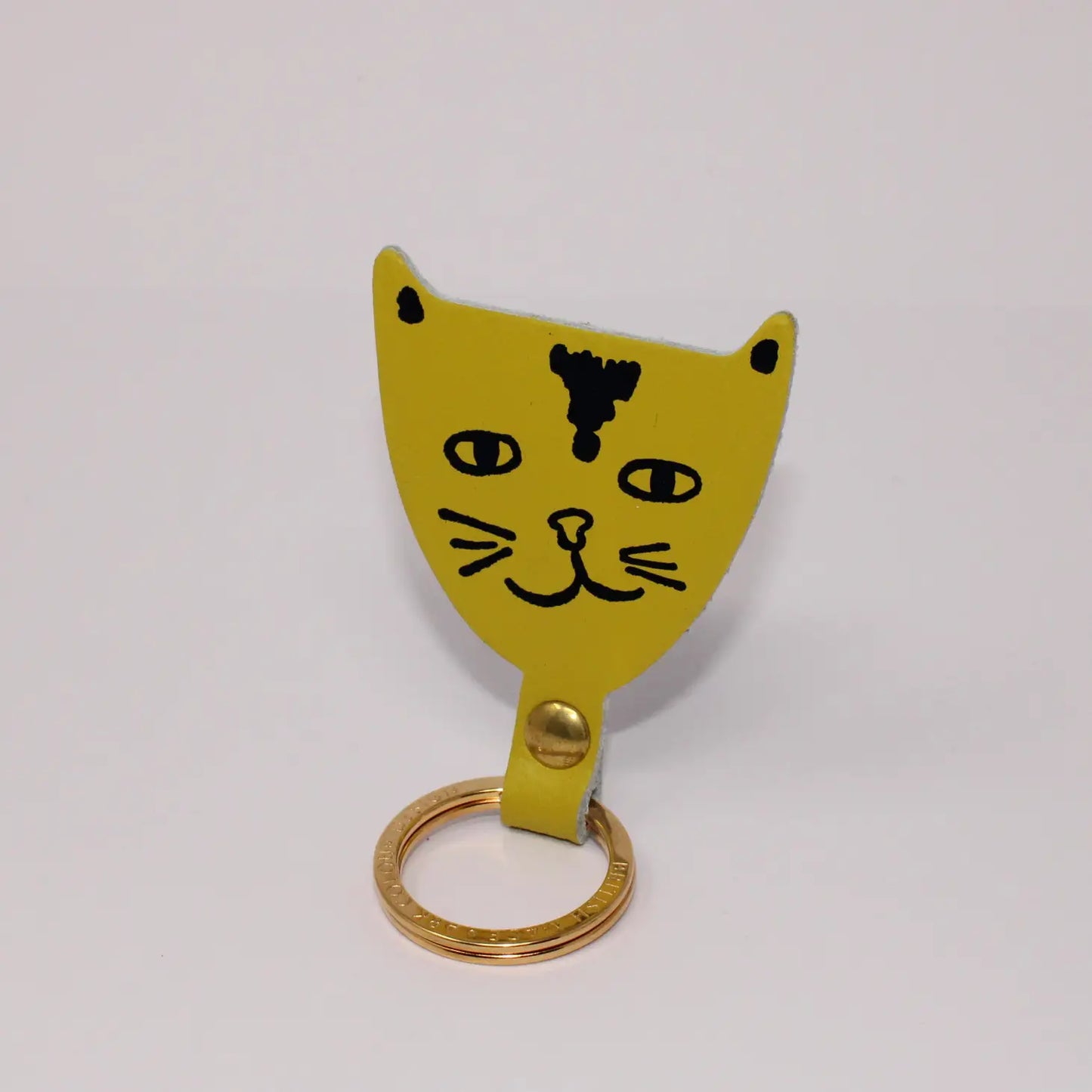 Ark Cat Key Fob - Acid Green