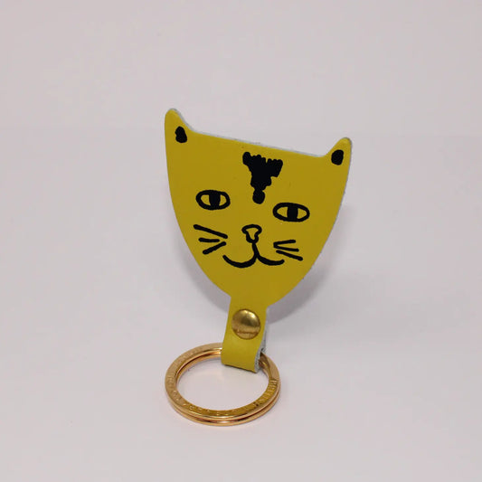 Ark Cat Key Fob - Acid Green