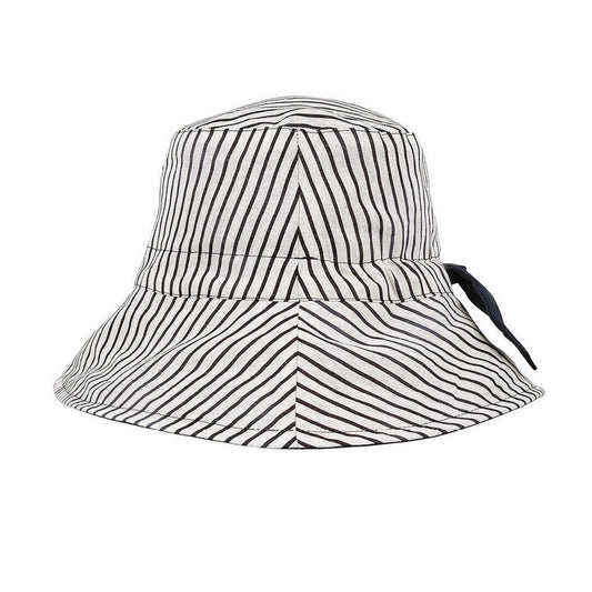 Bedhead Vacationer Reversible Adult Sun Hat - Bobbie / Ebony