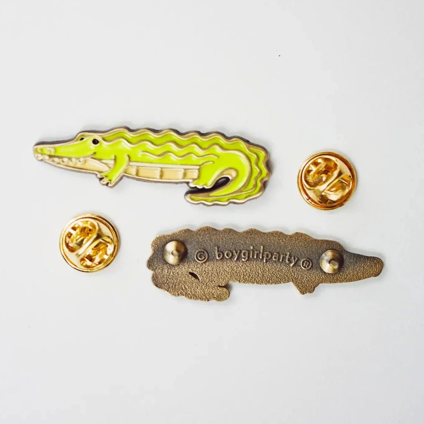 Boygirlparty Crocodile Pin