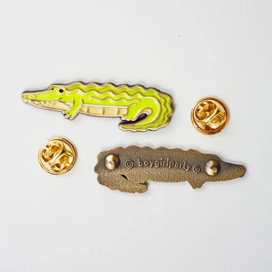 Boygirlparty Crocodile Pin