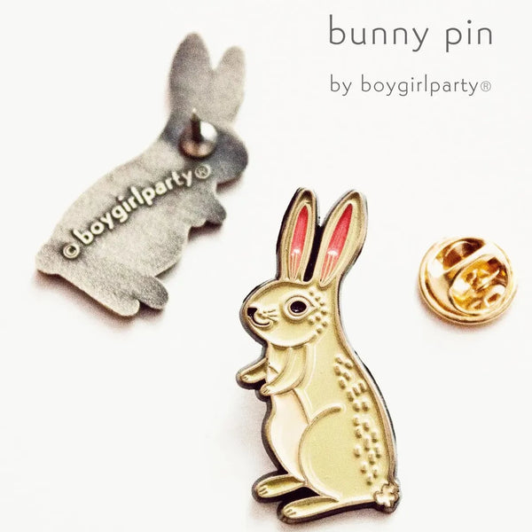 Boygirlparty Bunny Rabbit Pin