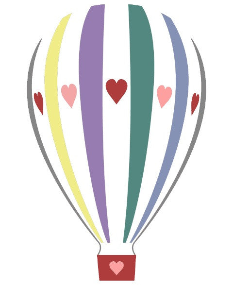 Ruck Rover Hot Air Balloon Card