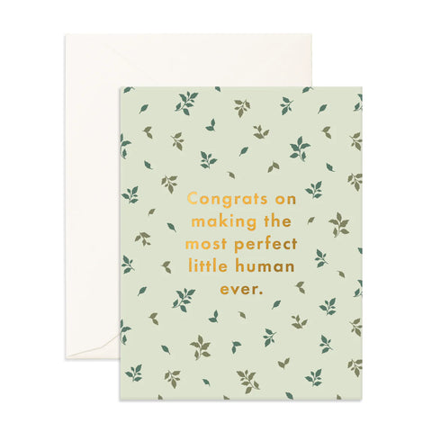 Fox & Fallow Perfect Little Human Card