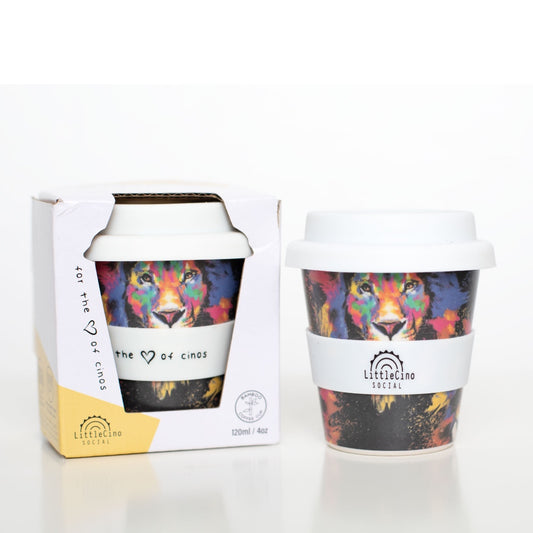 Little Cino Social Lion Babycino Cup