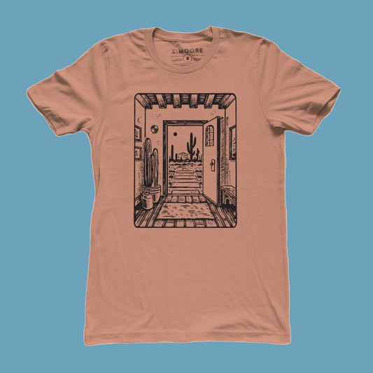 Moore Collection Desert Dwelling Terracotta Tee