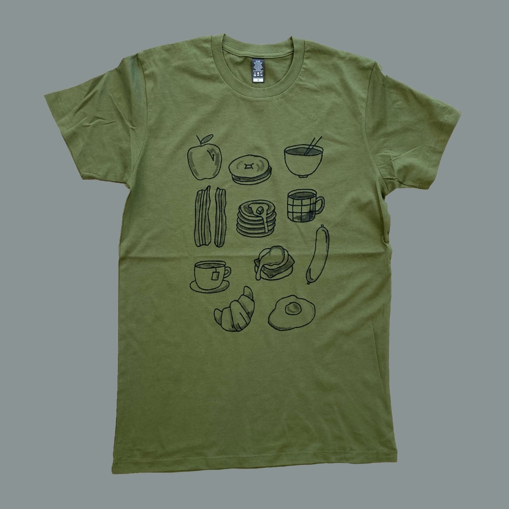 Ruck Rover Brunch Club Tee - Khaki