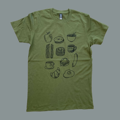 Ruck Rover Brunch Club Tee - Khaki