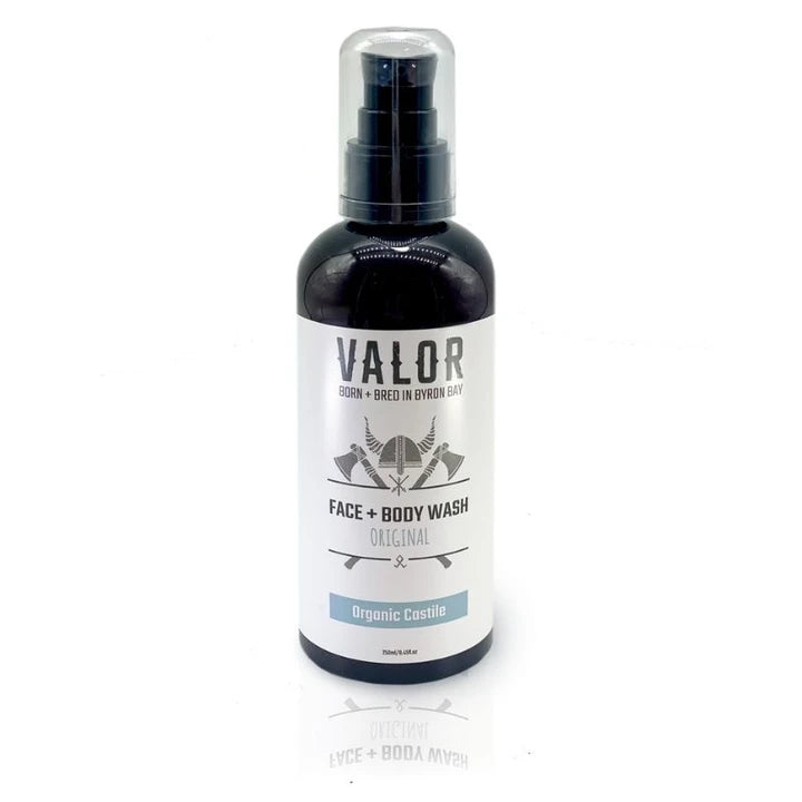 Valor Organics Castile Face & Body Wash - Original